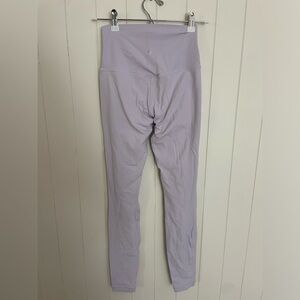 Lululemon lavender align set shoe